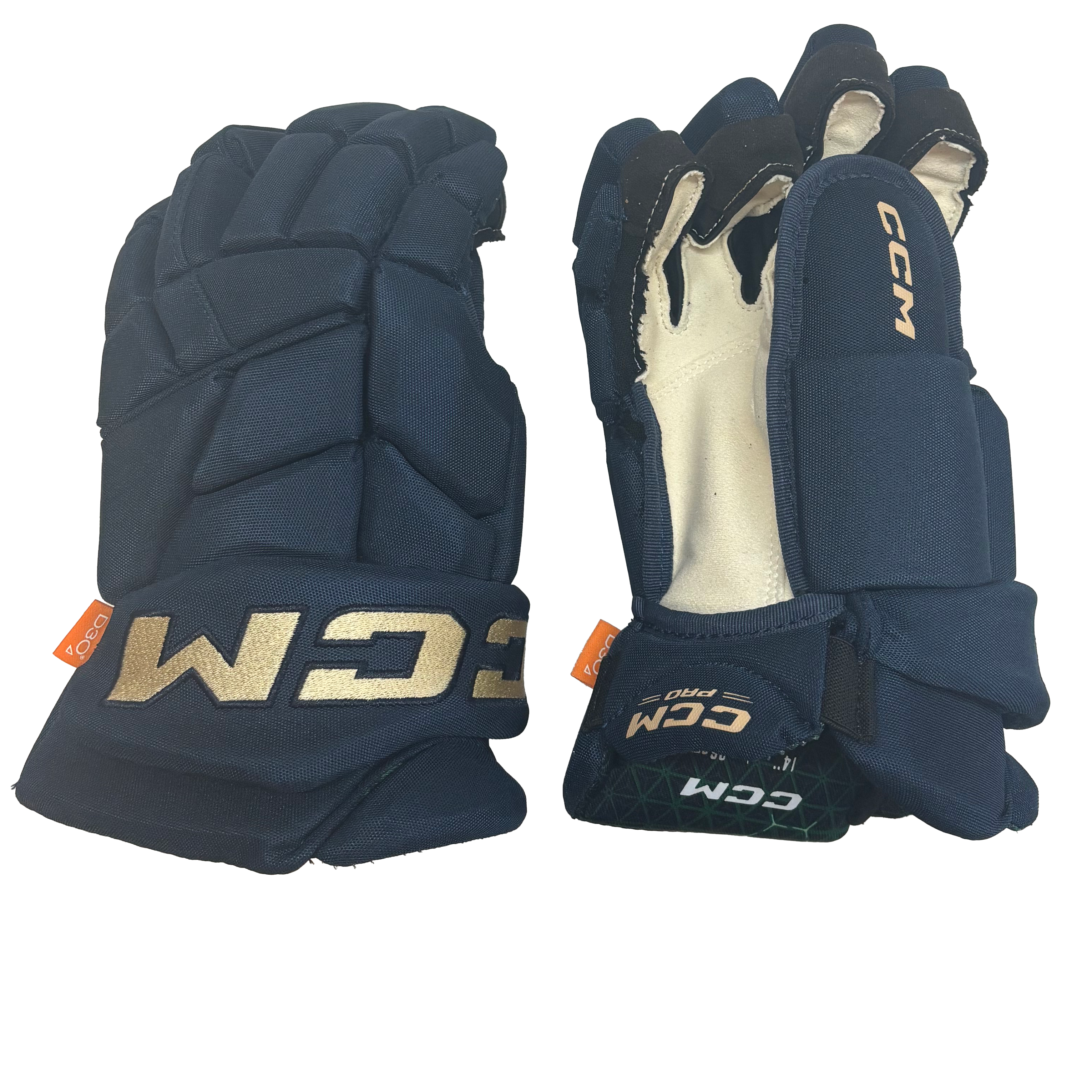 CCM Jetspeed FTW - PWHL Pro Stock Glove (Navy/Cream)